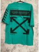 Футболка "OFF_WHITE" Бірюза 385