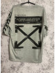Футболка "OFF-WHITE" Сіра 383