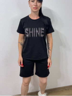 Костюм  SHINE  Чорний 503
