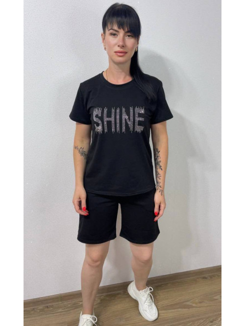 Костюм  SHINE  Чорний 503