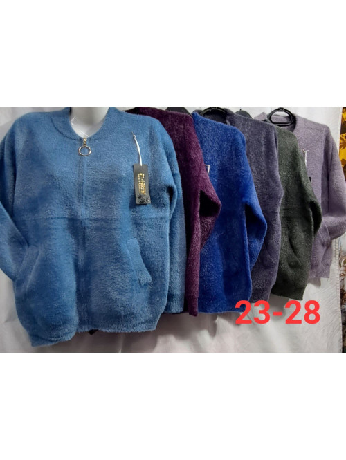Альпака-Кардиган10 кольорів 586