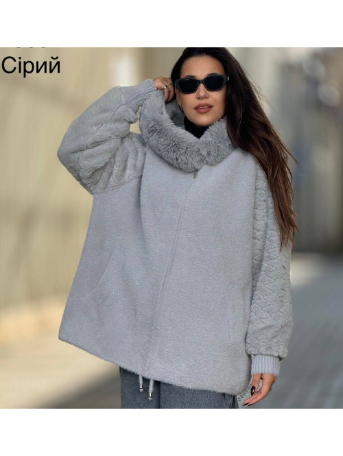 Альпака-Шубка в кольорах 708