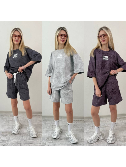 Костюм MIU MIU з шортами 891