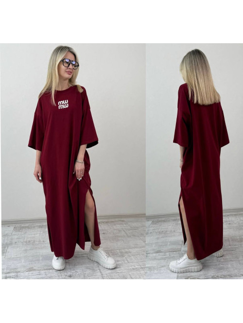Сукня довга в кольорах 912