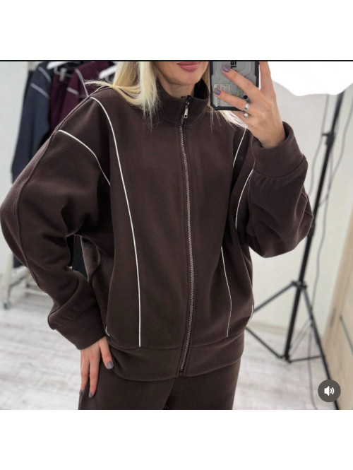 Костюм фліс шоколад 1106